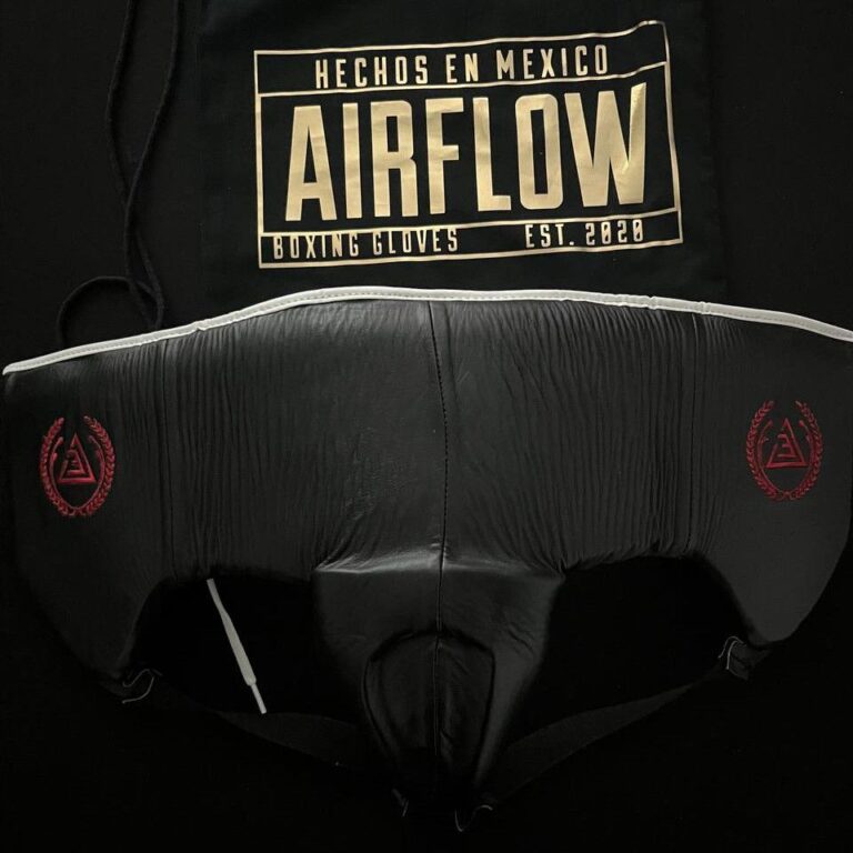 Custom Airflow Premium Leather Groin Protector